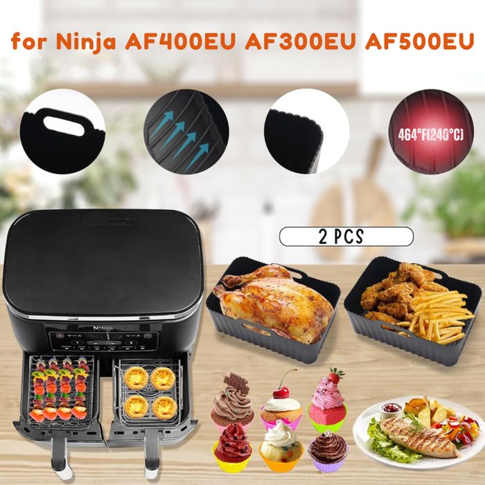 akcesoria do frytkownicy airfryer ninja AF300 AF400 AF500 papier 16szt