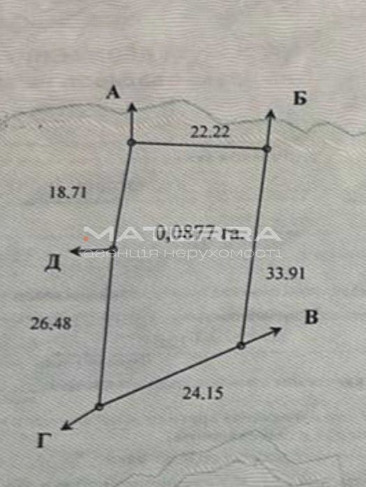 Бобриця ділянка 8.4 сот біля Кошика