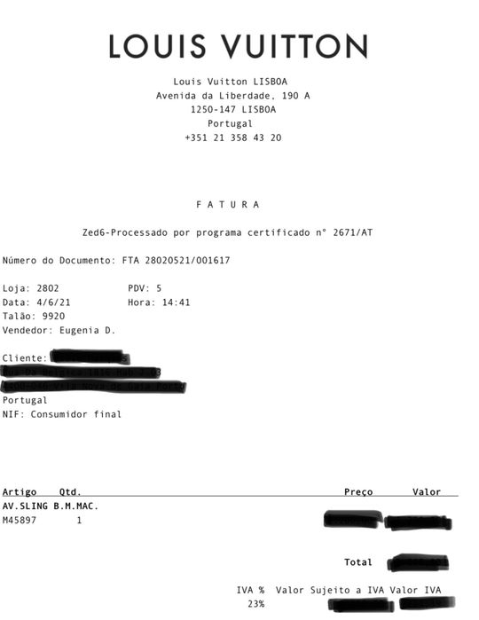 Louis Vuitton Sling Bag64751084140547124