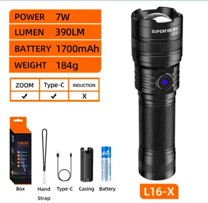 Супер фонари Superfire