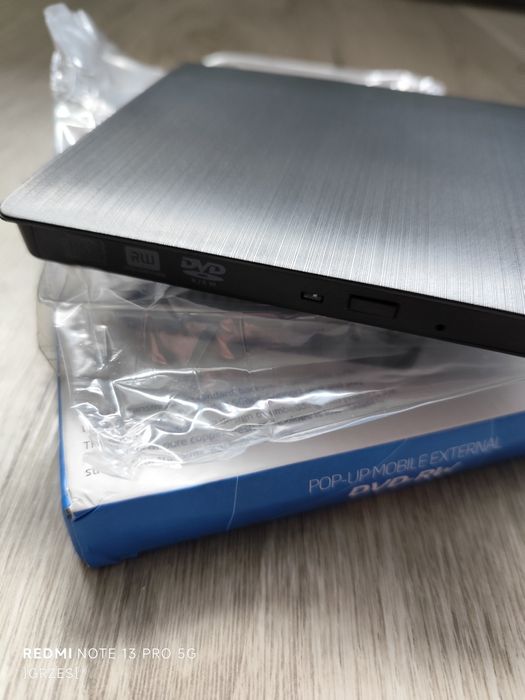 Nowy zewnętrzny napęd nagrywarka CD DVD