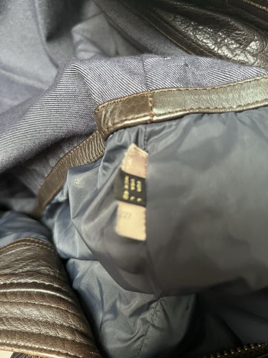 Casaco em pele para homem