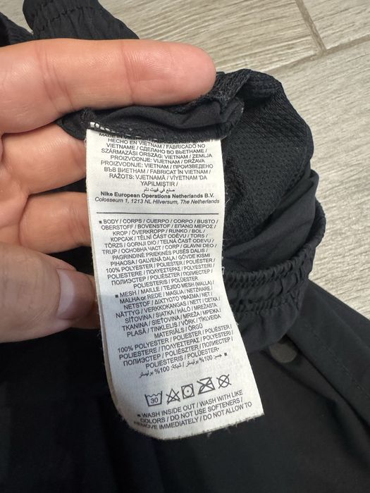 Штани Nike на молнии снизу