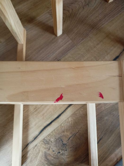 Ikea Latt stolik dziecięcy i dwa krzesełka