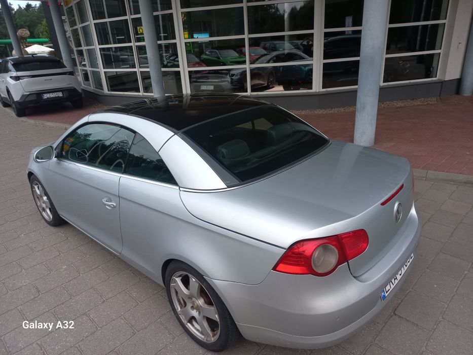 VW-EOS-Cabrio-Klima.Skory.xenon--Zamiana na Większy lub  VW -Caddy.
