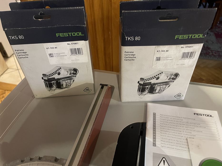 Festool - 575781 - TKS 80-EBS - tafelcirkelzaag SAWSTOP 230V