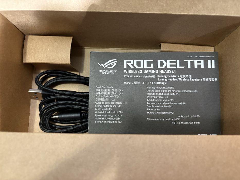 Słuchawki ROG DELTA 2