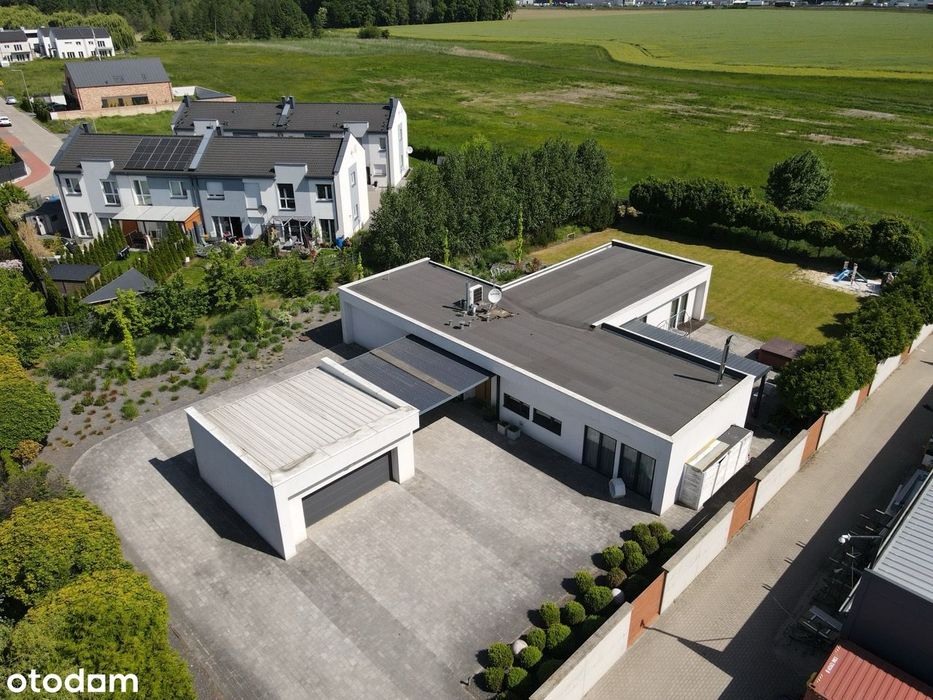 Komfortowy, nowoczesny, parterowy dom do wynajęcia w Dąbrówce