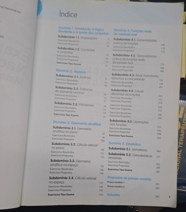 Livro de preparação exame de matemática 10° ano