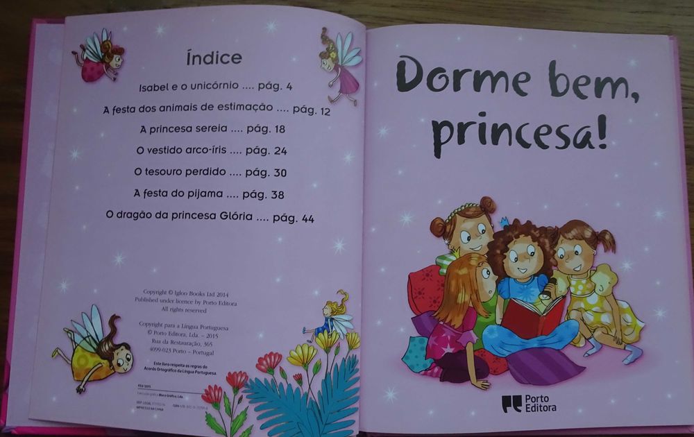 Dorme Bem Princesa (7 Histórias Para Sonhar)
