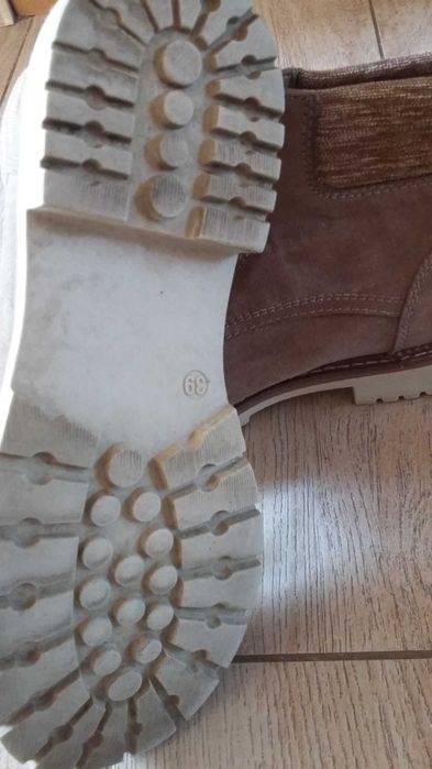 Buty workery damskie a'la zamsz 39