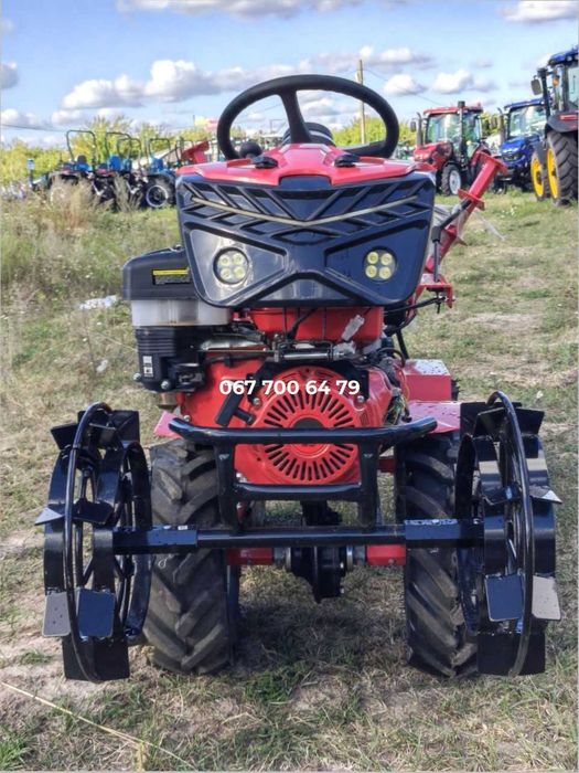 переломка мототрактор FORTE MT-192 GH PRO з гідравлікою на бензині Форте 18 к.с. карданна передача 4х4 + Безкоштовна доставка