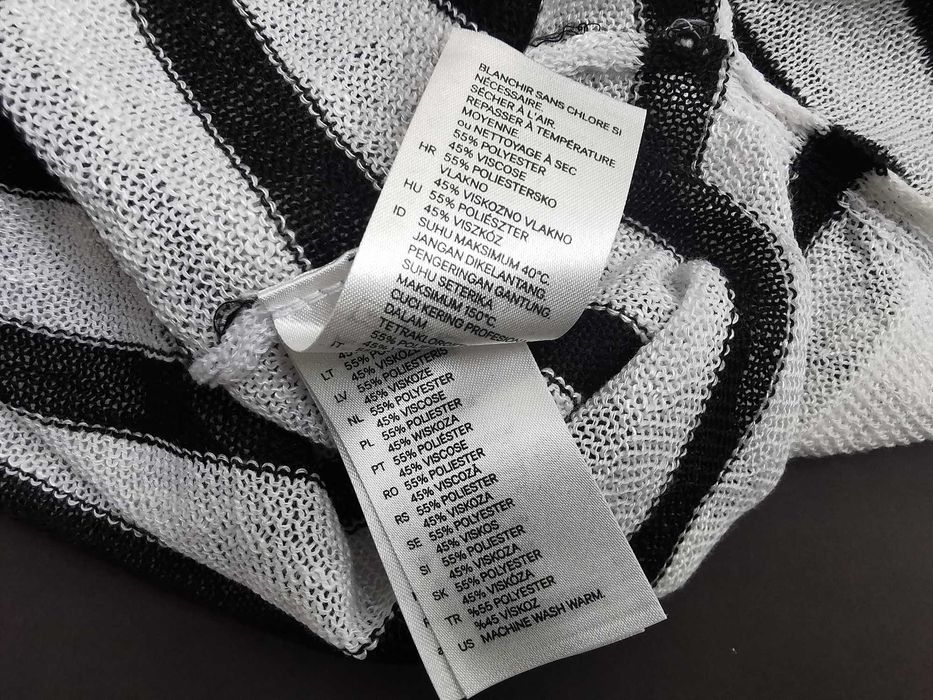 H&M Divided letni sweterek w paski S/M