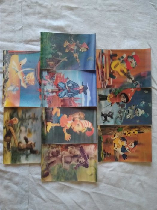 Советские переливные и объёмные календарики, есть ОБМЕН