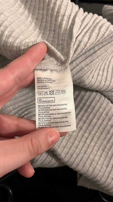 sukienka szara damska tennisowa rozmiar m