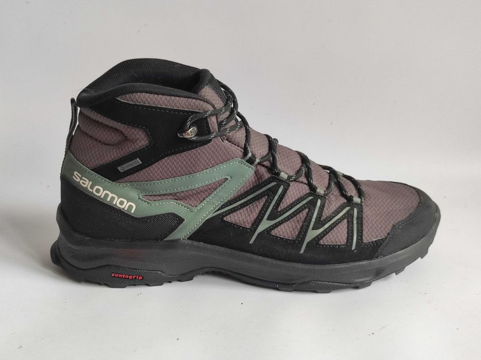 - Salomon Daintree Mid GTX W Shale Phantom - Buty trekkingowe r. 44