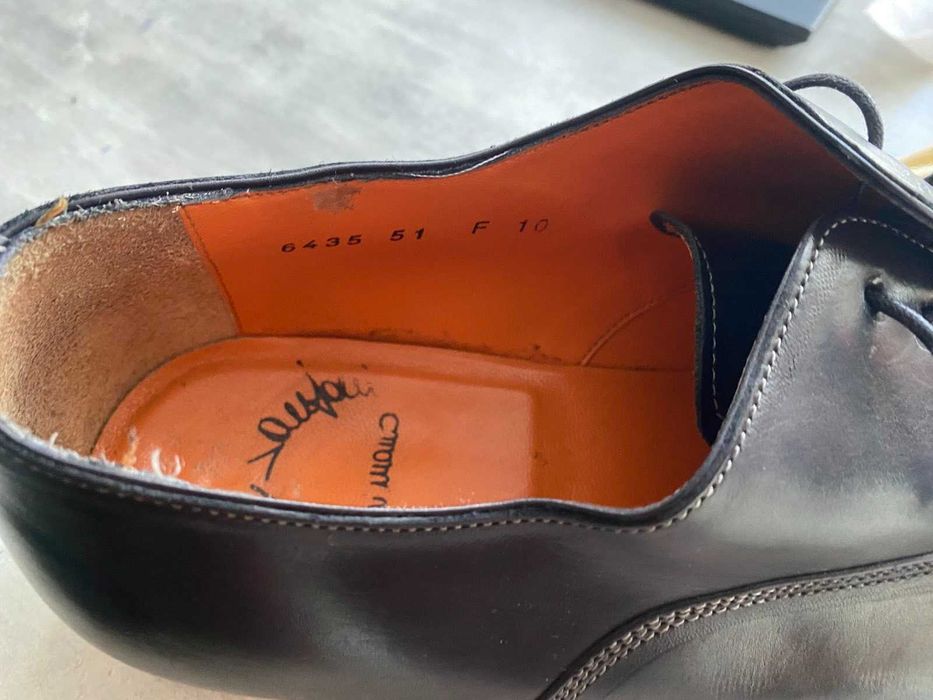 Мужские туфли Santoni