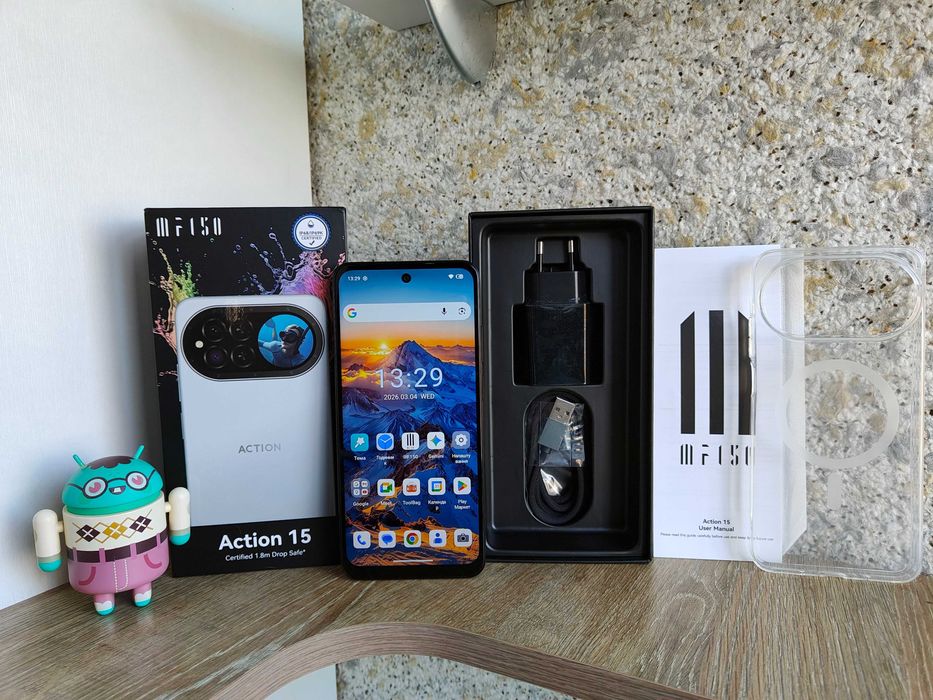 IIIF150 Action 15 6/256ГБ, 6.67" 90Гц, 5100мАг, 48мп, IP68/IP69K Смарт