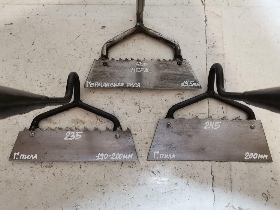 Сапа сапка лезвие сталь 65Г, Германска пила Мотыга Треуголка Качество!