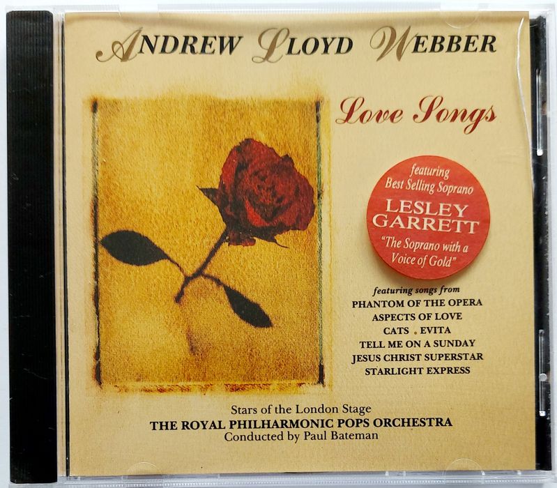 Andrew Lloyd Webber Love Songs 1992r