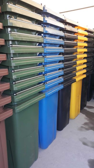 Pojemnik na odpady 1100 L NOWY kosz na śmieci kontener FV23% KOLORY