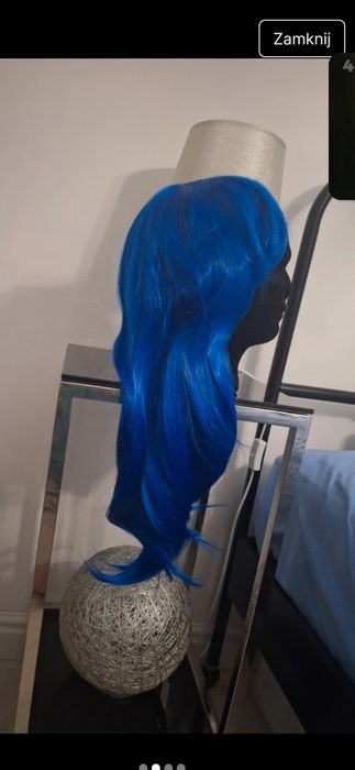 długa peruka nowa cosplay