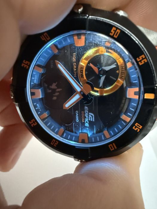 Zegarek Casio EMA-100 do naprawy lub na części (opis)