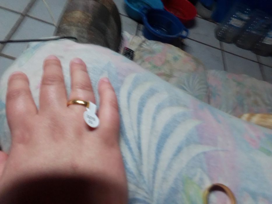 Anéis imitação de alianças