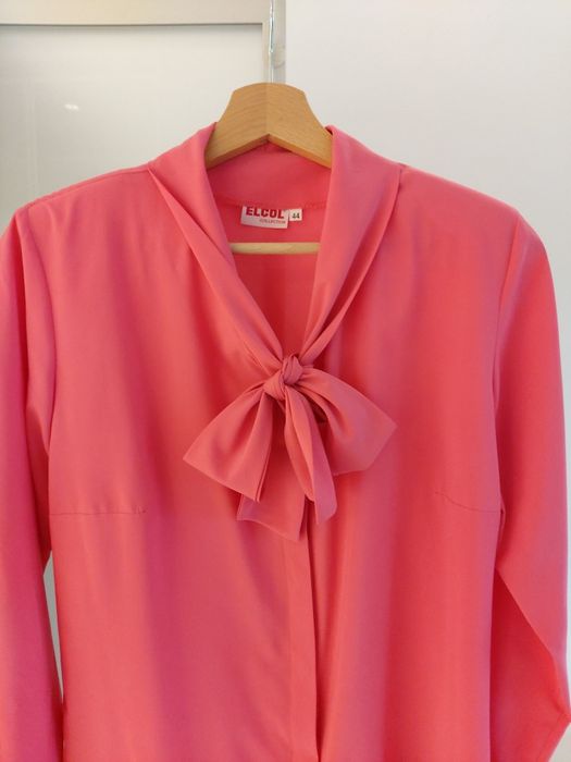 Malinowa koszula wizytowa Elcol rozm. 44