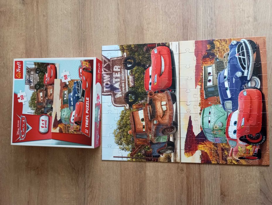 puzzle auta dla chłopca