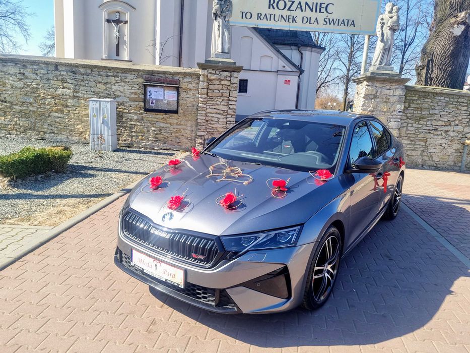 Auto do ślubu Octavia rs