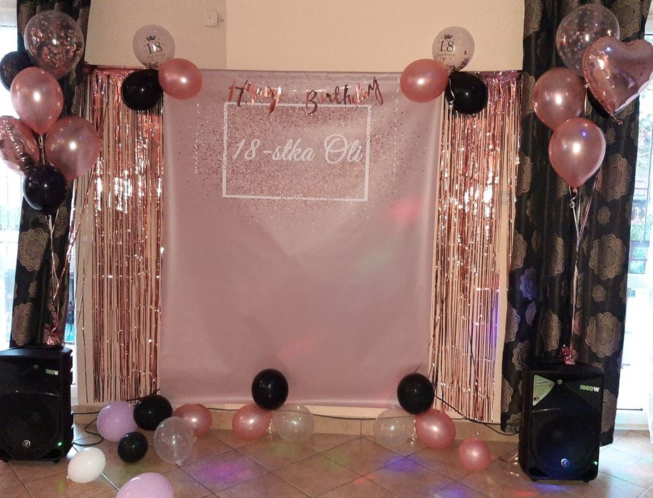 Tło fotograficzne na 18-stkę