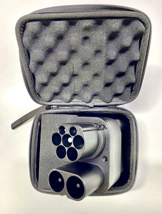 Адаптер GUWIEYG  CCS2 - Tesla, перехідник,, швидка зарядка переходник