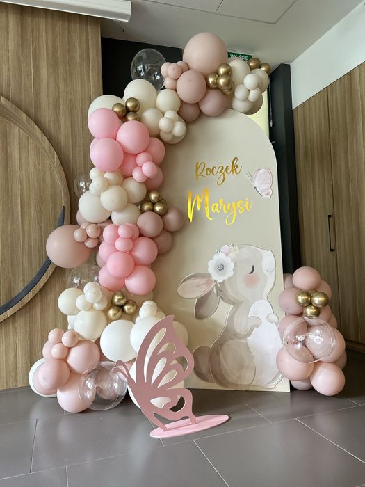 Ścianki balonowe, urodziny, komunie, chrzest, BalloonVille - WARSZAWA