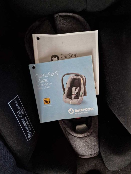 Ovo CabrioFix S i-size e Isofix 360 Maxi-Cosi