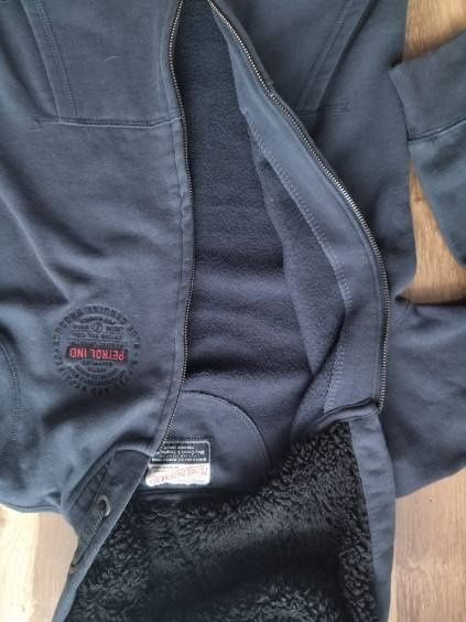 Ocieplana polarem bluza sportowa kangurka