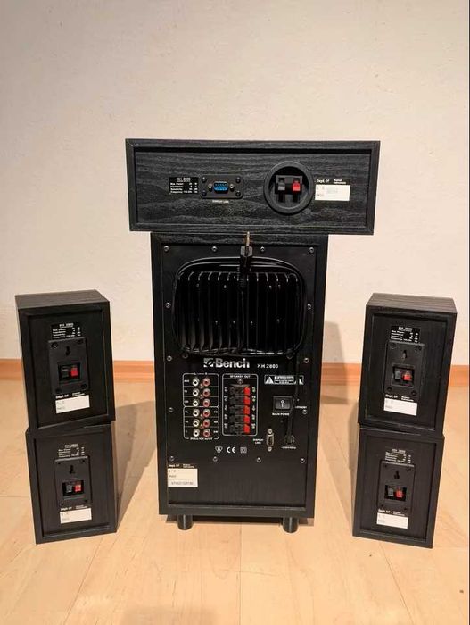 Sistema de som surround 5.1 eBench KH 2800