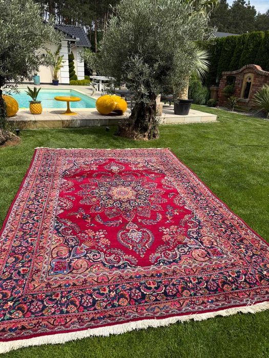 Dywan Perski Wełniany Kaszmirowy Iran Meshed Mashhad 350x250 gal.28tyś