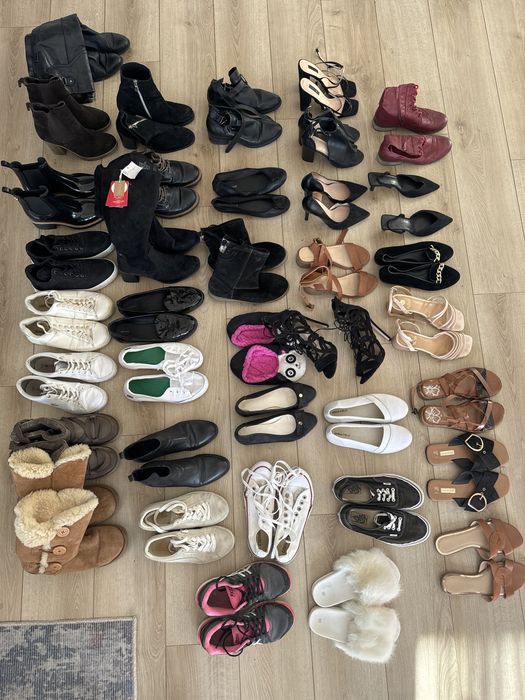 Buty adidasy skórzane szpilki