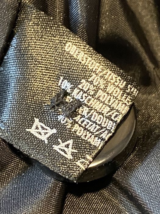 Damski czarny brązowy płaszcz rozm 46 wełna kaszmir litera A brązowy V