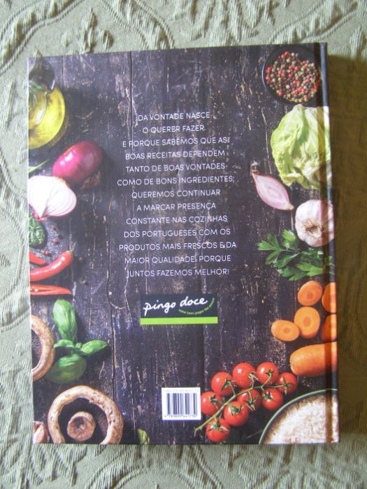 Livro Culinária - À MESA com o pingo doce