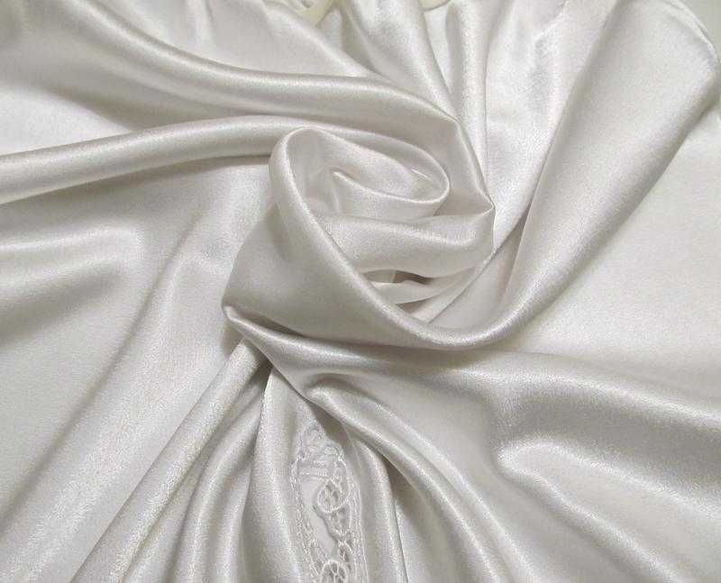 Marks&Spencer подъюбник белый атласный нижняя юбка р.eur 14/16