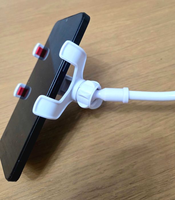 Suporte articulado para telemóvel – braço flexível – novo
