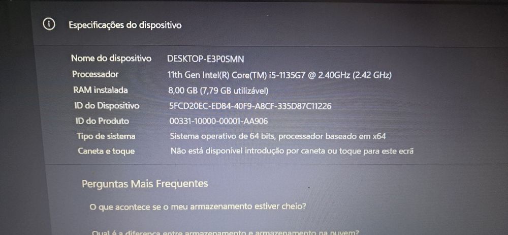 Lenovo Ideapad 3 15ITL6 i5 8Gb RAM  512 SSD