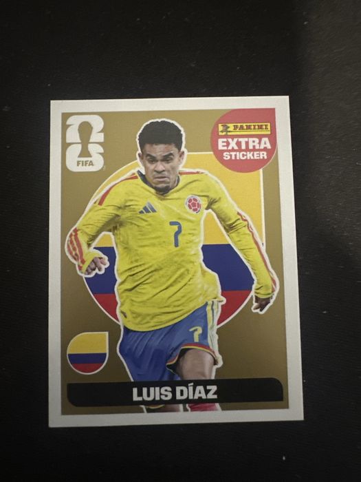 Extra sticker Luis Diaz (Ouro)