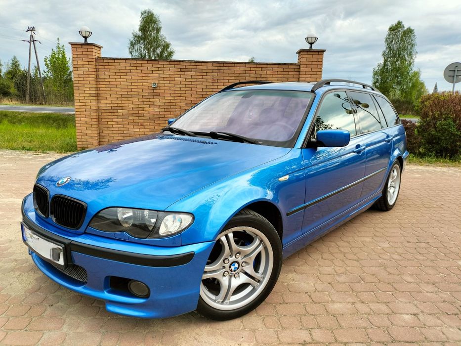 BMW E46 Estoril Blau INDIVIDUAL M Pakiet wszystko z Vinu 2004 Rok