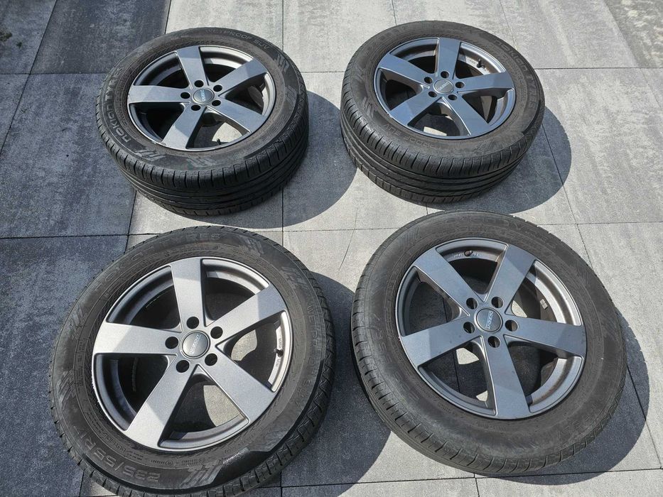 Koła 17" DEZENT 5x112 AUDI Q3 | Opony Nokian 235/55R17 DOT 0922