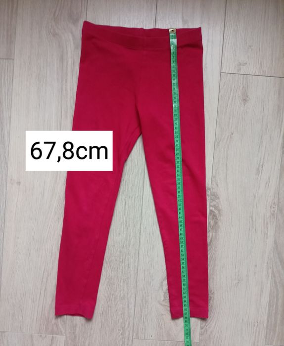 Ciemno-rózowe legginsy
