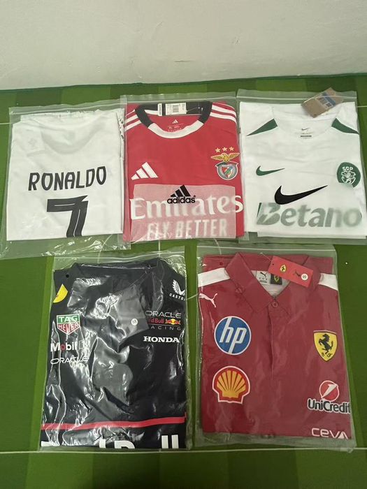 Camisolas e polos desportivos