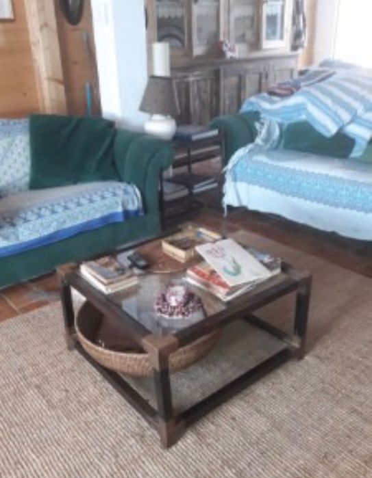 Mesa baixa de salão